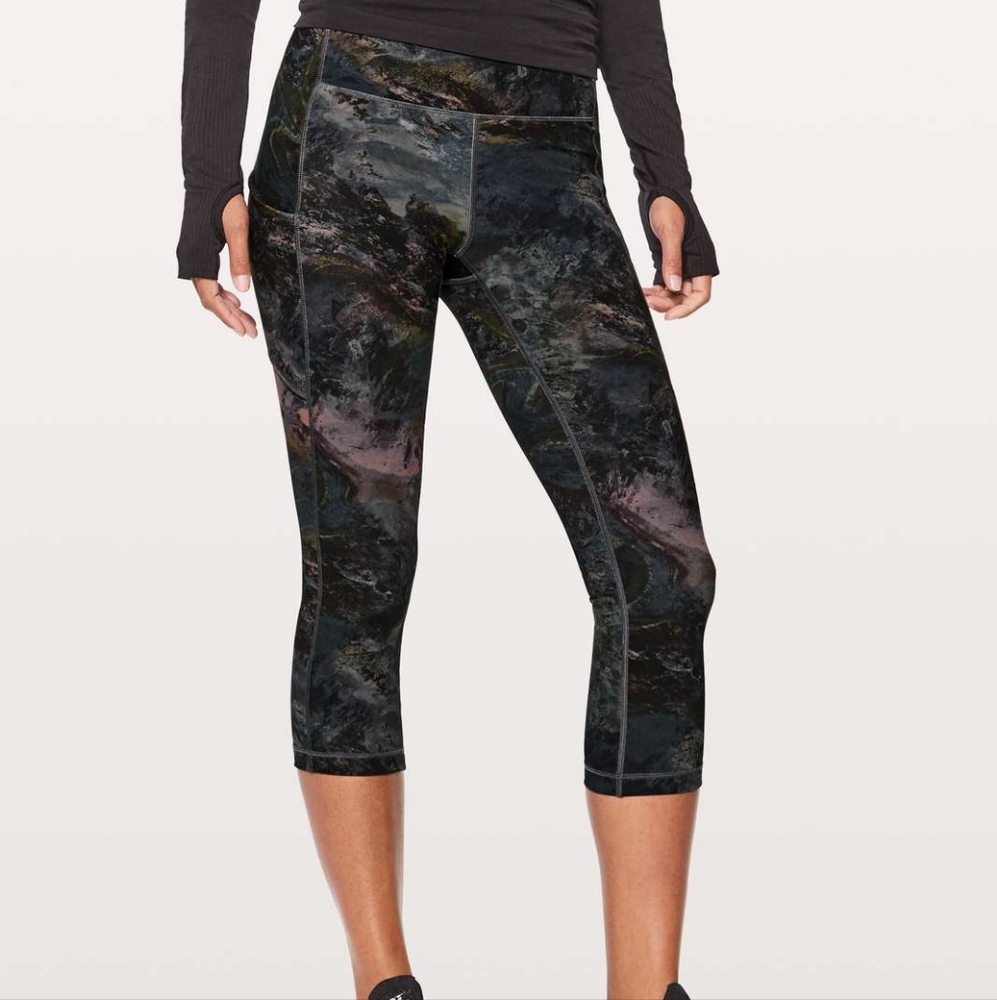 Lululemon Speed Up Crop 21" 6 Radiant Multi Color - Picture 3 of 13